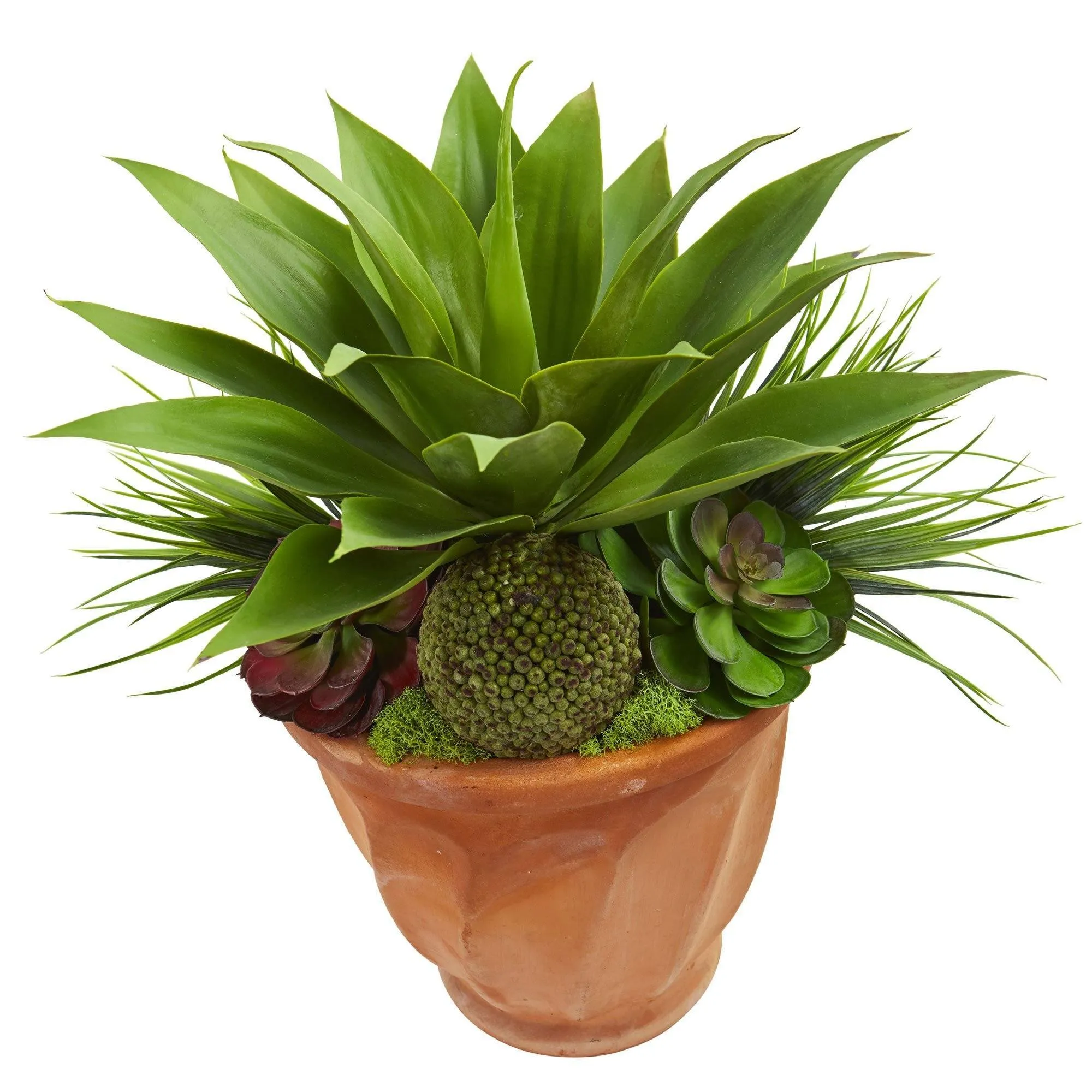 Succulent Garden Artificial Plant in Terra Cotta Planter