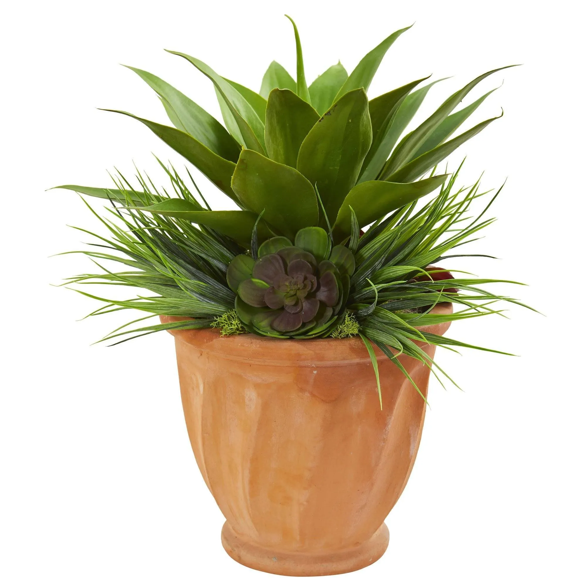 Succulent Garden Artificial Plant in Terra Cotta Planter