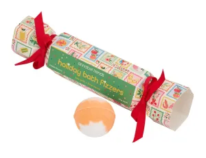 Xmas BonBon Holiday Bath Fizzer - Sea Salt Lime